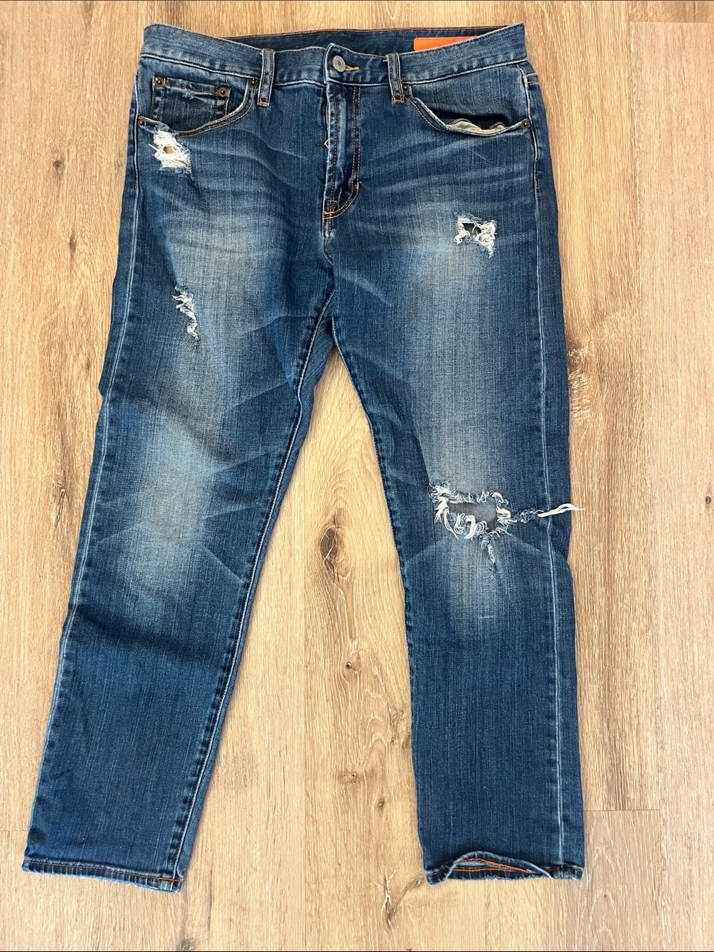 Jean Shop Ellen Cropped Women’s Jeans - Dark Blue Ankle